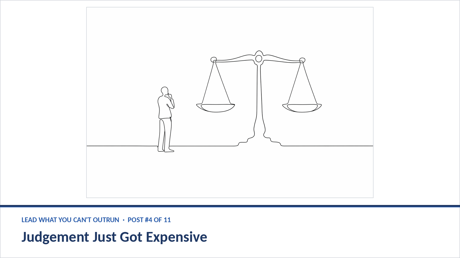 Judgement just got expensive